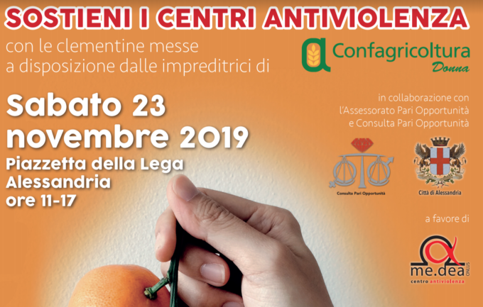 Le clementine di Confagricoltura Donna contro la violenza di genere