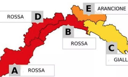 Maltempo: sabato allerta rossa nel centro-ponente ligure