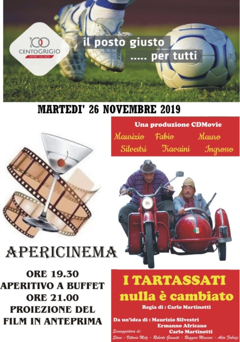 Martedì 26 al Centogrigio la proiezione de “I tartassati”