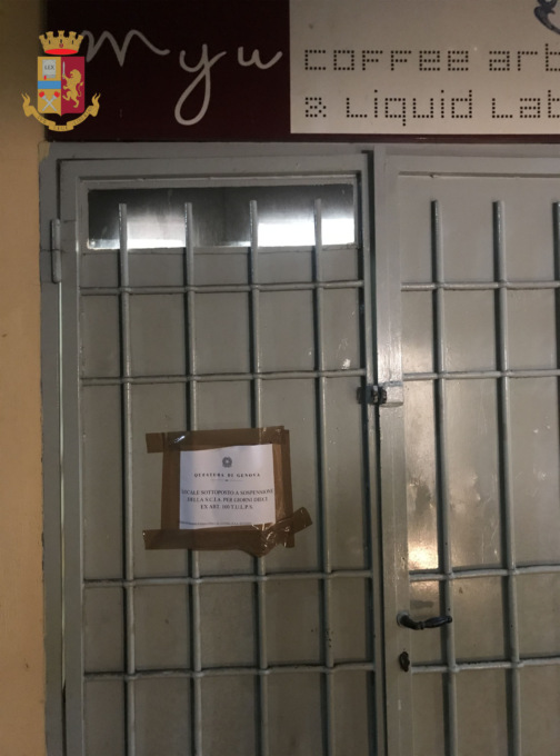 Genova: gli interventi della Polizia di giovedì 21 novembre