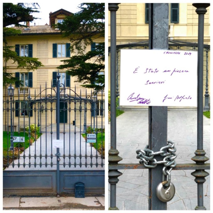 Terminata la storica gestione di Villa Bollina