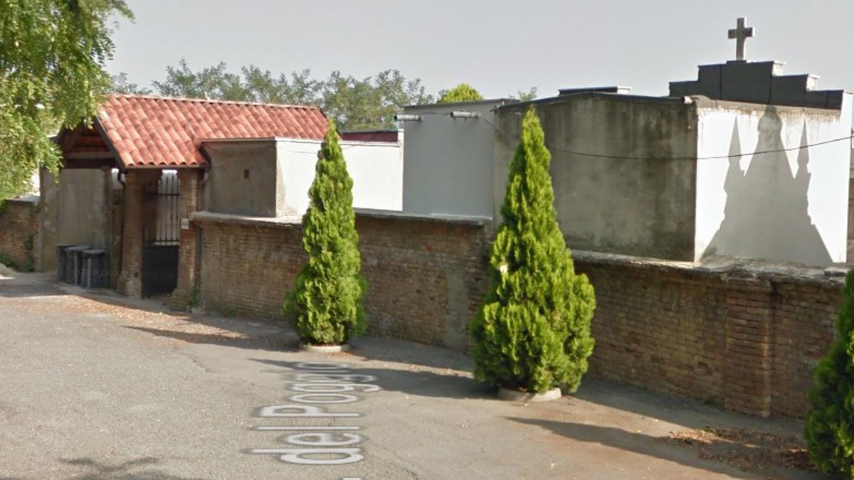 Frana al cimitero di Alice Bel Colle, a rischio i loculi