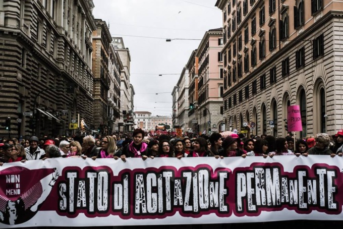 Pullman da Alessandria per manifestazione “Non Una di Meno”