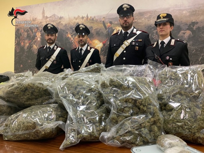 Carabinieri: due arresti ad Alessandria e uno a San Salvatore