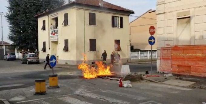 Novi Ligure, fuga di gas in via Crispi
