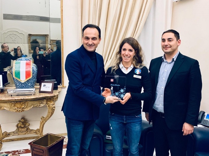 Sci, Marta Bassino festeggia la prima vittoria in una gara di Coppa del Mondo