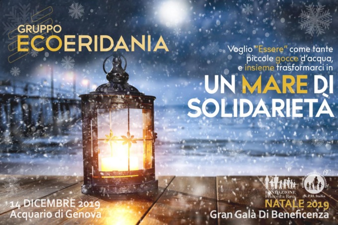 Sabato all’Acquario di Genova il gran gala di beneficenza “Un mare di solidarietà”