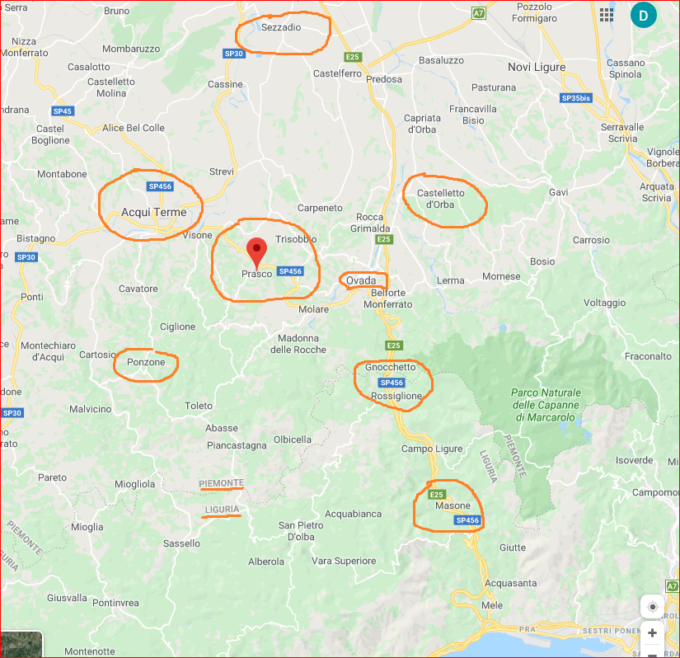 Il Maltempo è finito ma l’emergenza continua. Frane impressionanti nell’acquese
