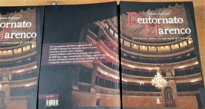 “Bentornato Marenco”, l’ultimo volume di Lorenzo Robbiano