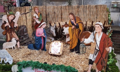 Alessandria, inaugurato il primo presepe in Corso Acqui