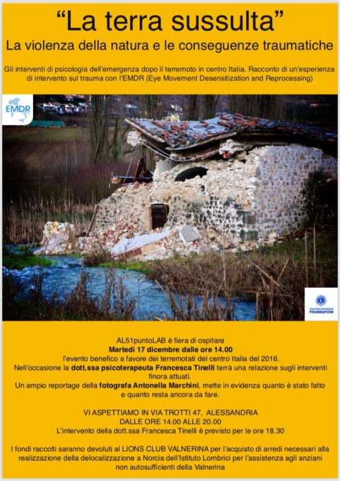 Alessandria, evento benefico all’AL51puntoLAB