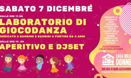 Alessandria: laboratorio di giocodanza alla Casa delle Donne