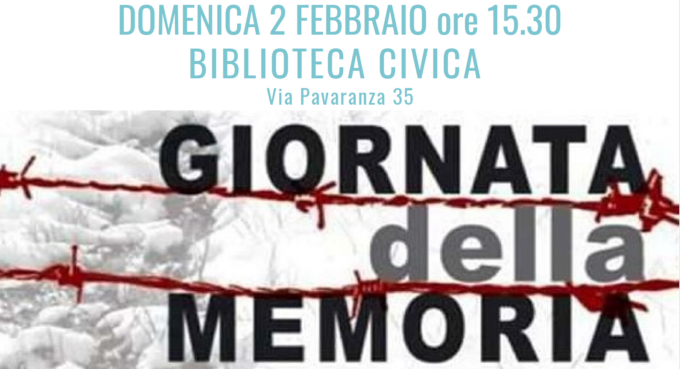 Fubine M.to: le celebrazioni per la Giornata della Memoria