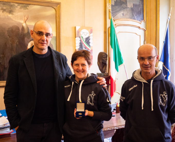 Incontro tra il sindaco di Acqui Terme e la campionessa europea Laura Ferrari