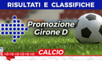 Promozione: i risultati della 28° giornata di campionato