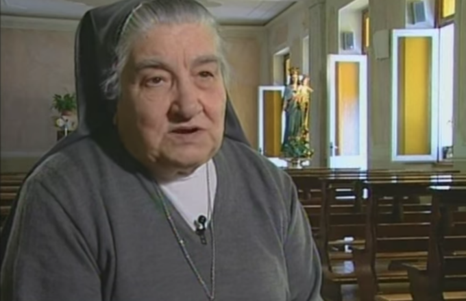 Suor Luigina Traverso: “Ero paralizzata, a Lourdes sono guarita”