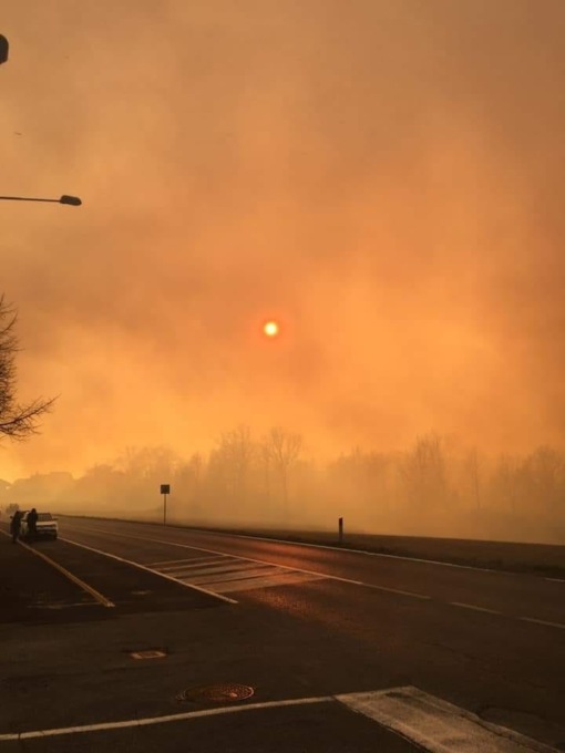 Incendio sul monte Musinè, fiamme visibili anche da Torino