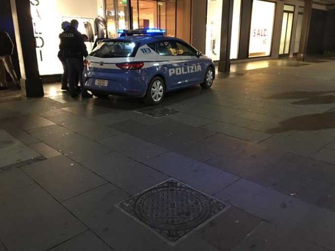 Zara Alessandria, ladro colto in flagranza di reato