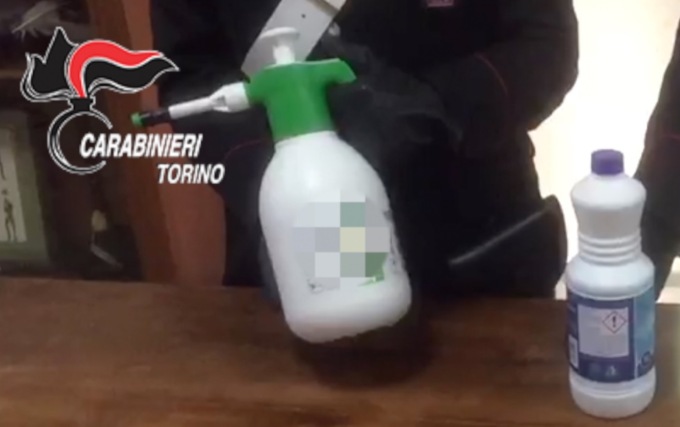 Pinerolo: furti con spray all’ammoniaca, gang smascherata
