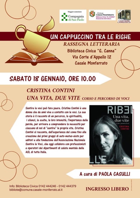 Cristina Contini racconta il libro “Una vita due voci, corso e percorso di voci”