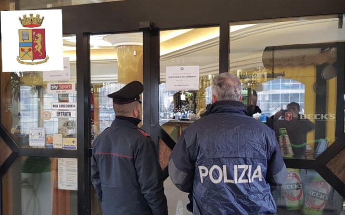 Controlli anticovid a Valenza: esercizio pubblico del centro chiuso per 30 giorni