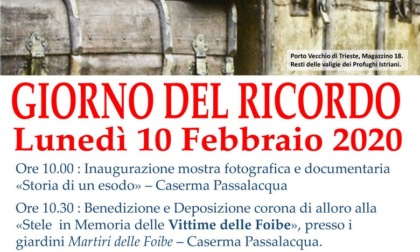 Giorno del Ricordo 2020 a Tortona