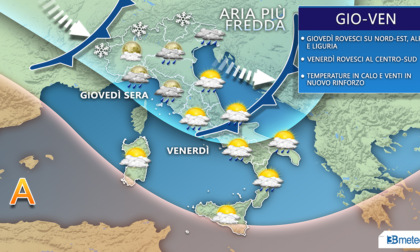 Meteo: in arrivo la "perturbazione di San Valentino"