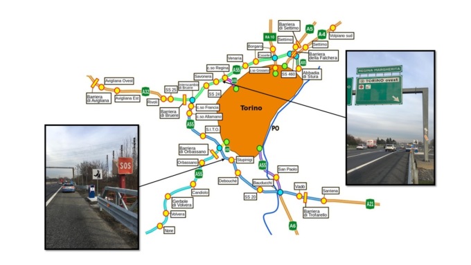 Nuovi velox sulla tangenziale di Torino