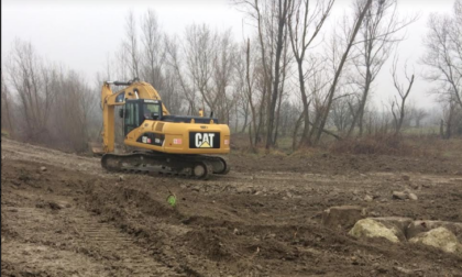 Tortona: iniziati lavori per difesa spondale lungo torrente Scrivia