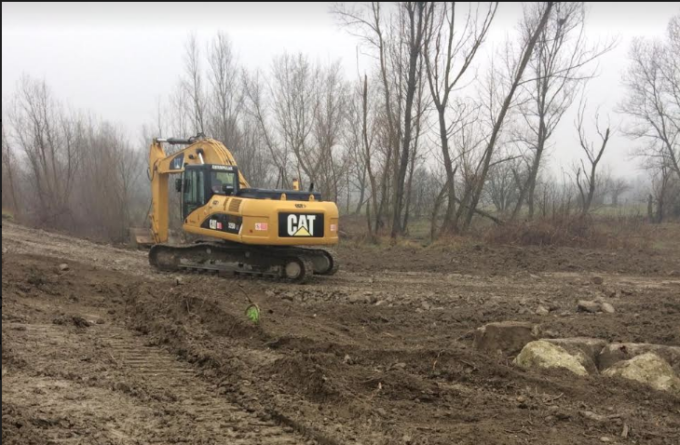 Tortona: iniziati lavori per difesa spondale lungo torrente Scrivia