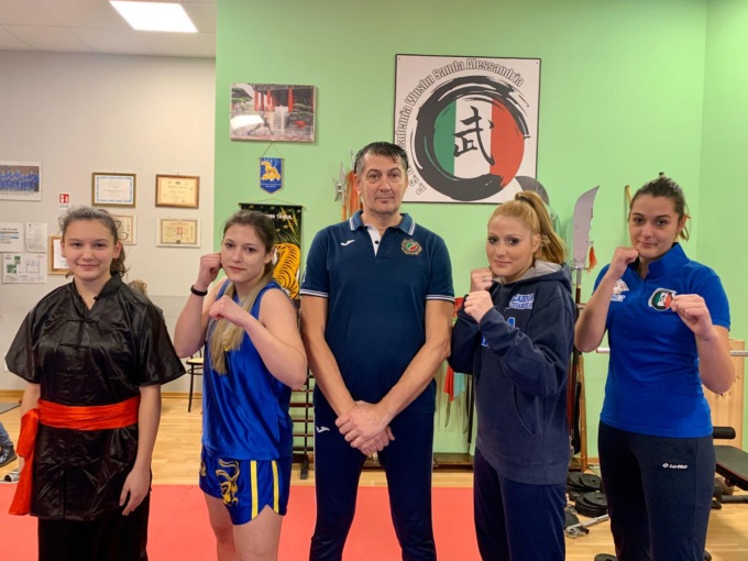 Atlete Wushu Sanda Alessandria a Catania: obiettivo Europei