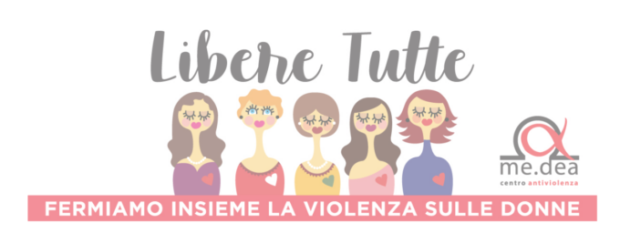 me.dea Alessandria: un bacio contro la violenza sulle donne