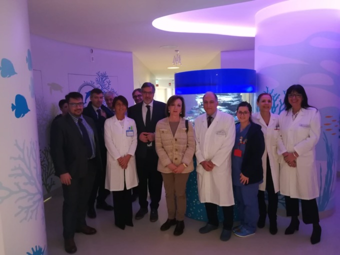 Regina Margherita, illustrato alla sottosegretaria l’elevata specializzazione dell’ospedale