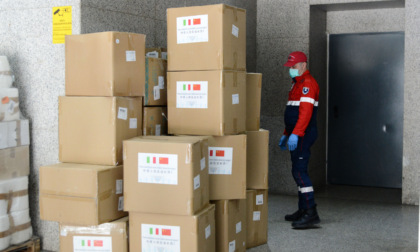 Genova: 200 mila mascherine in dono dalla Cina