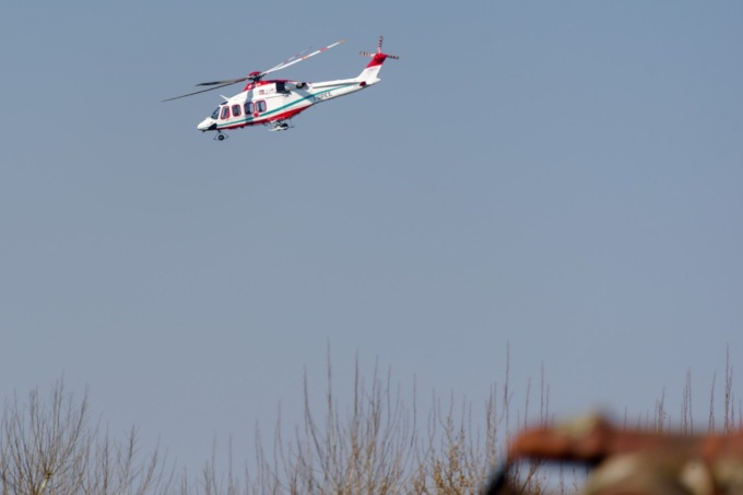 Castelnuovo Scrivia: incidente stradale, elisoccorso in azione