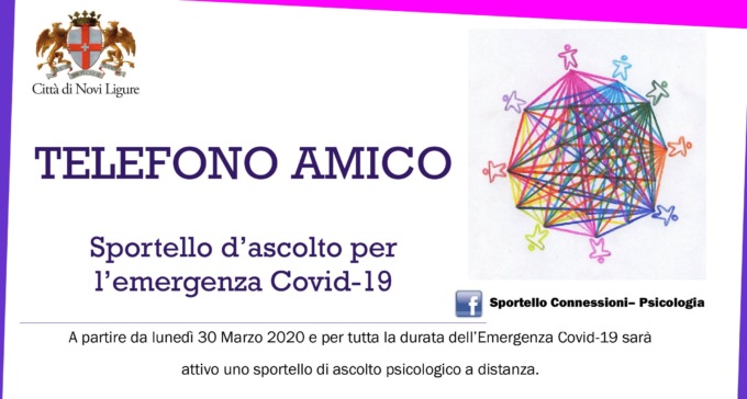 Lo sportello d’ascolto a distanza “Telefono Amico”