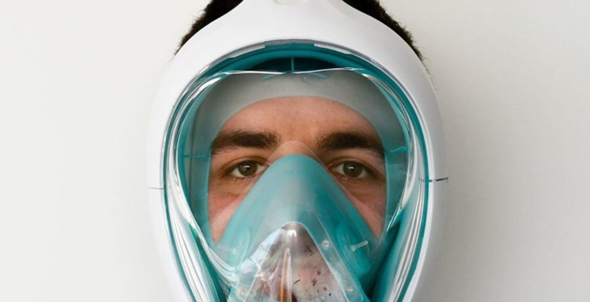 Alessandria: al via la raccolta di maschere da sub Decathlon da trasformare in respiratori