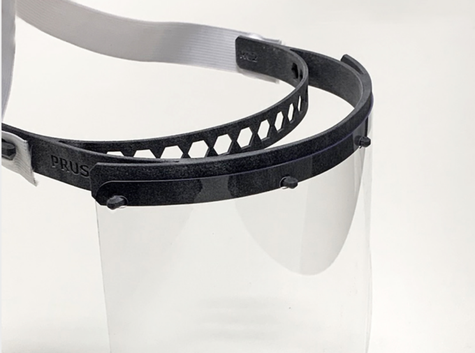 Guala dona visiere protettive stampate in 3D all’ospedale di Alessandria