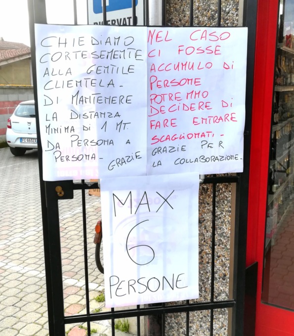 Coronavirus: le misure da adottare nei supermercati