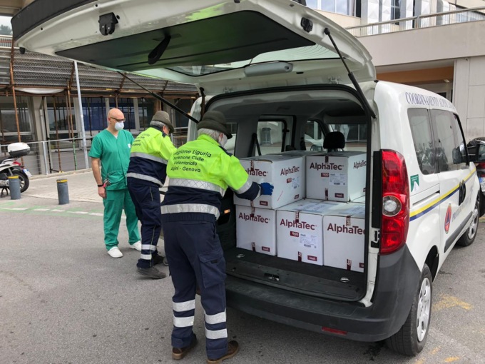 Genova: anche gli Alpini in prima linea per l’emergenza