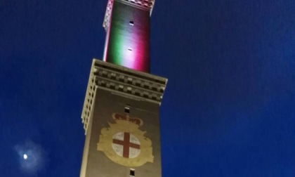 Genova: Lanterna tricolore contro il coronavirus