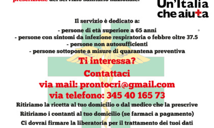 Alessandria: il servizio di consegna dei farmaci dei Giovani della CRI