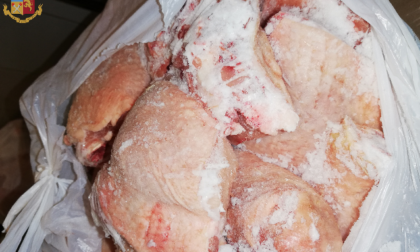 Sequestrati circa 155 kg di alimenti: sanzioni per oltre 30500€