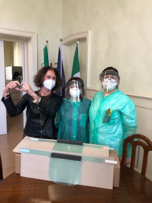 Zeta Service dona 1.400 visiere protettive e fondi agli ospedali