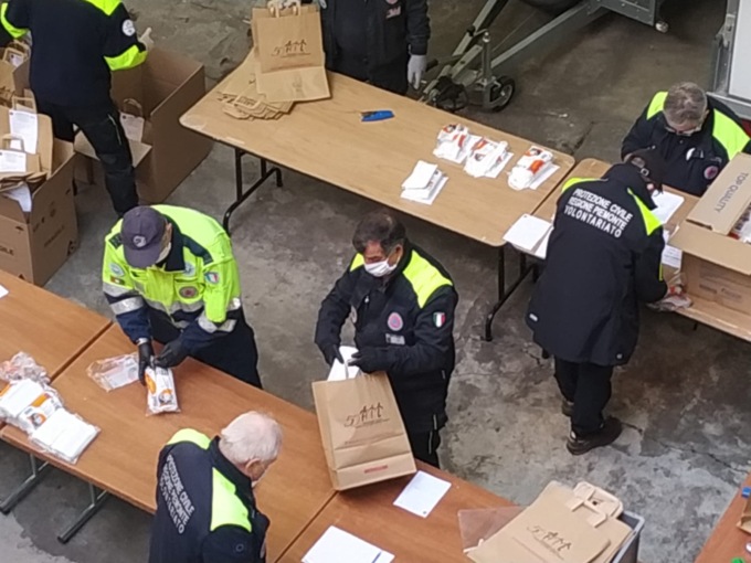 Coronavirus Torino, il punto della Protezione Civile