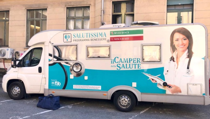 Torino: un camper per la Città della Salute