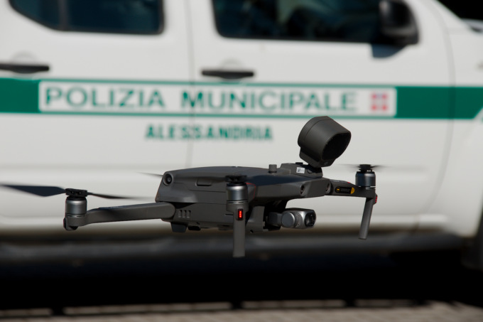 Alessandria: droni per i controlli anti Covid-19