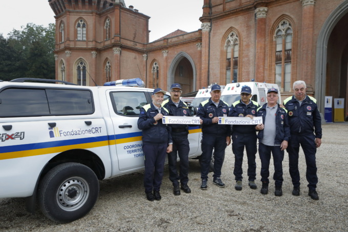 Da fondazione CRT 40 nuovi mezzi per la Protezione Civile