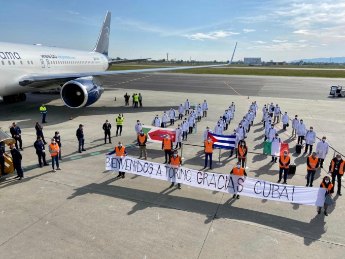 Regione Piemonte, onorificenza alla Brigada Henry Reeve di Cuba