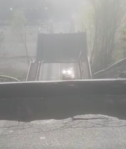 Crolla ponte nello spezzino: un ferito
